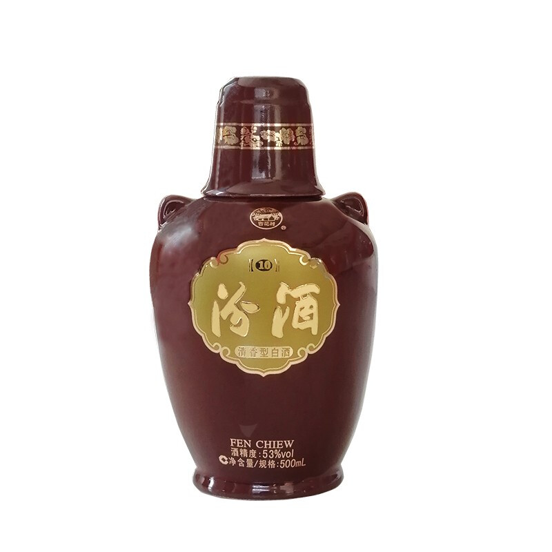 汾酒（53度10） 500ml 53°FEN CHIEW 500MLX6JARS/BOXES(LAOBAI